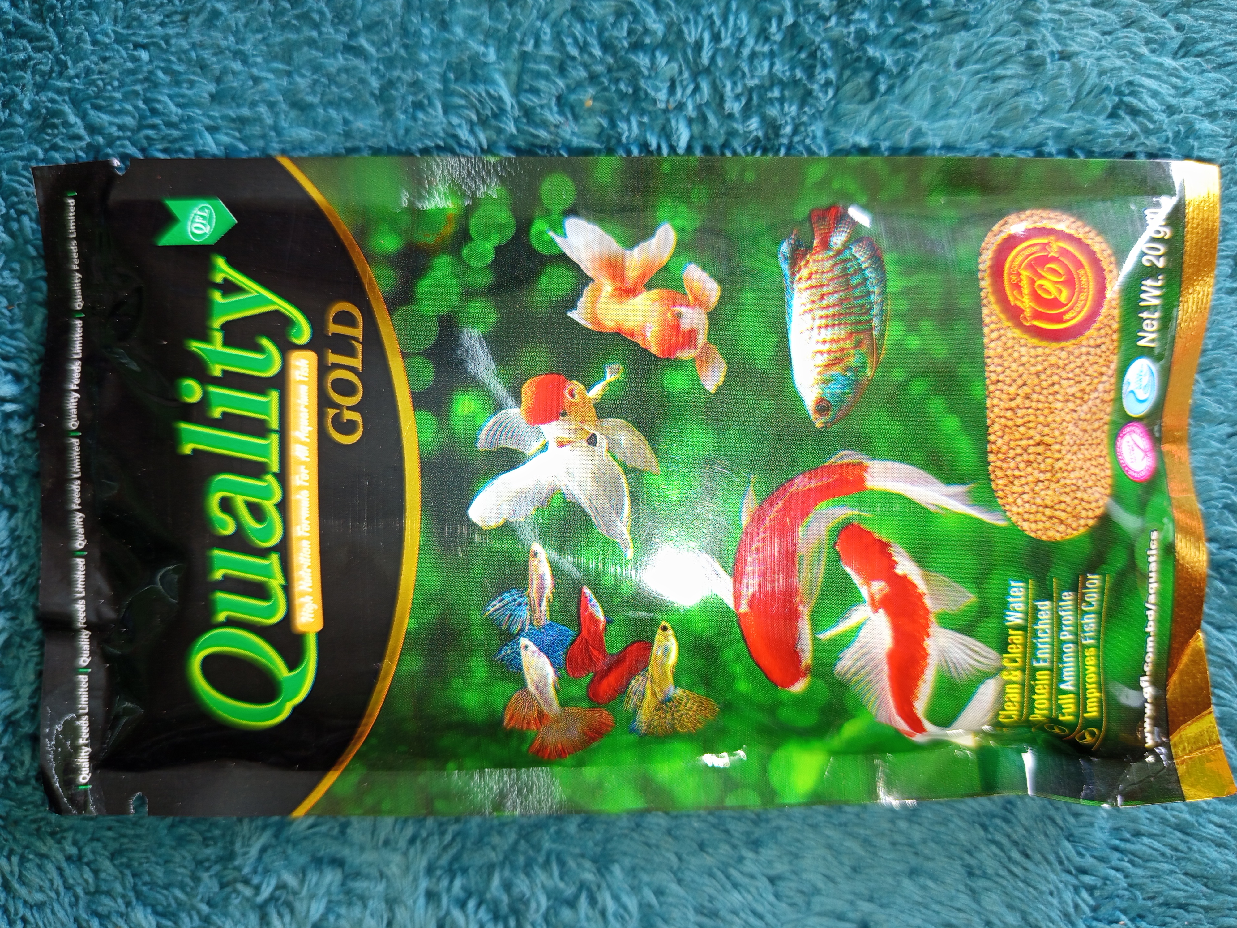 Quality Gold Fish Food 20gm